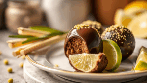 Brigadeiro de Capim-Santo com Limão