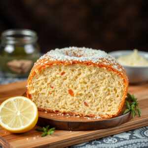 Bolo de Cenoura com Fubá do Sabor Brasileiro