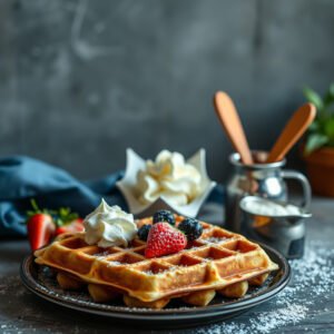 Waffles do Brasil: Delícia Crocante