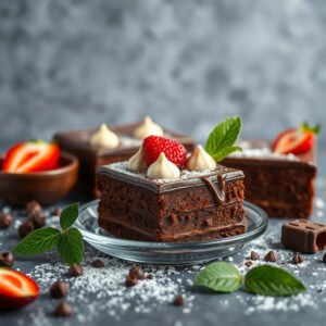 Pudim de Chocolate Delícia Tropical