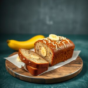 Bolo de Banana com Aveia Fit