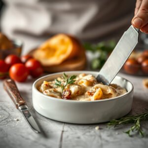 Bolovo Gourmet com Crosta de Parmesão