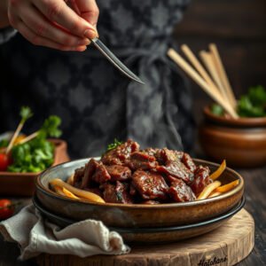 Bolovo de Carne Suína Crocante