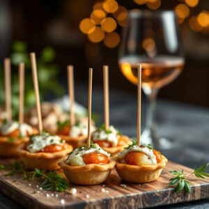 Canapés de Atum Festivos