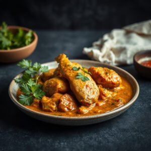 Frango ao Curry Tropical