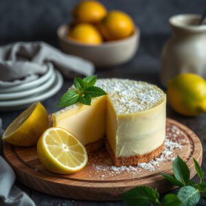 Torta de Limão Natalina