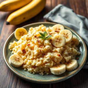 Farofa Tropical com Banana