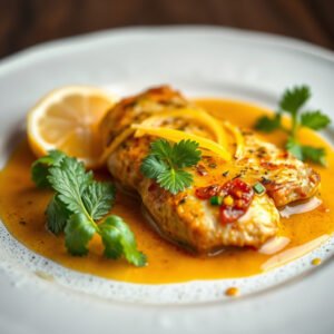 Frango ao Curry com Ora-pro-nóbis Delícia Tropical