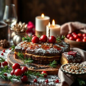 Peru de Natal com Especiarias Africanas