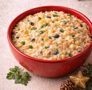 Salpicão de Frango Natalino