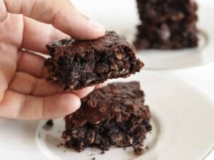 Brownie de Aveia Sem Açúcar