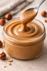 Manteiga de Avelã Delicada à Francesa (Nutella)