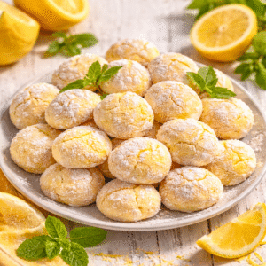 Biscoitos Amanteigados de Limão: A Receita Irresistível que Derrete na Boca