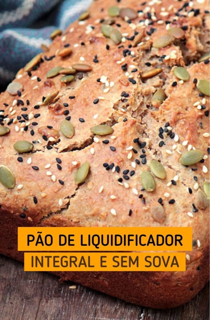 Pão de Liquidificador: Receita Rápida e Saudável com Sementes