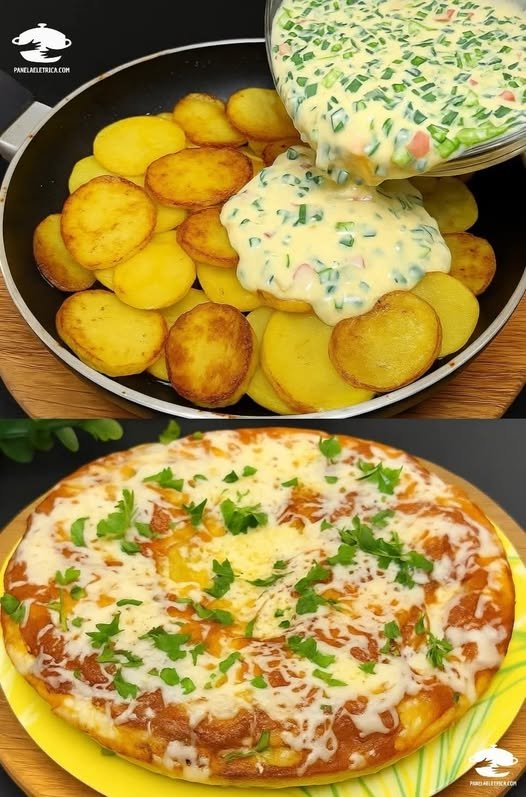Torta de Batata Cremosa de Frigideira: Uma Delícia Prática e Saborosa
