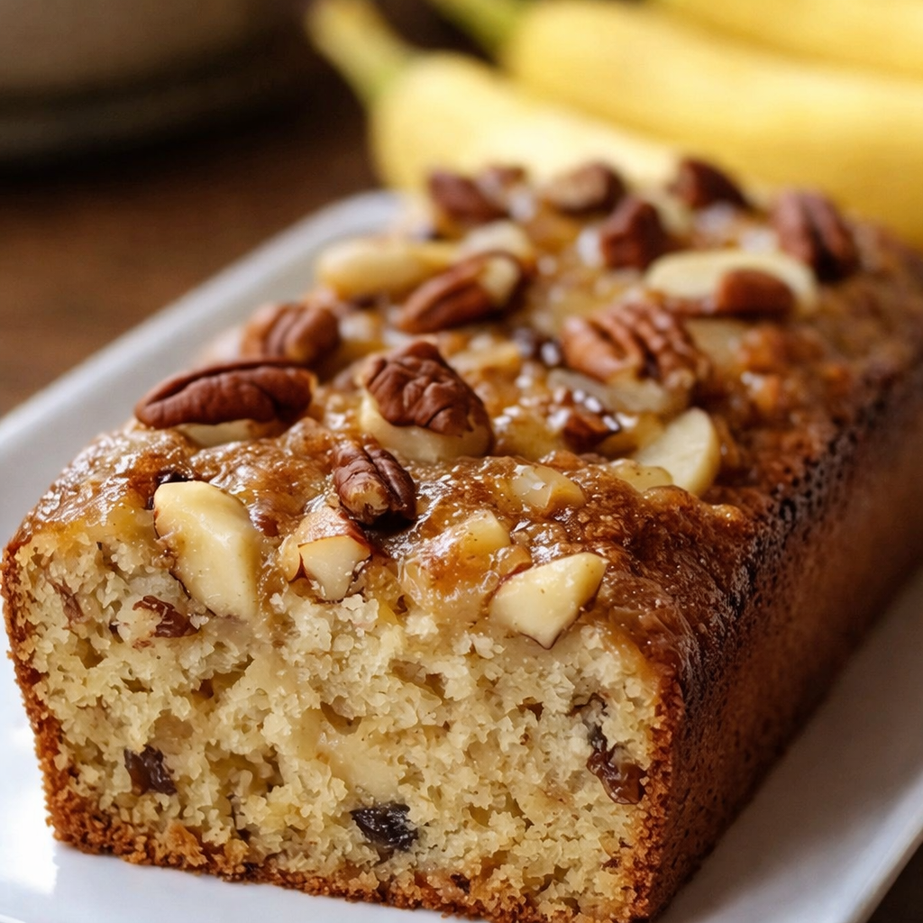 Receita de Bolo Fit: Delicie-se com Bolo de Banana, Aveia, Maçã e Nozes Sem Farinha
