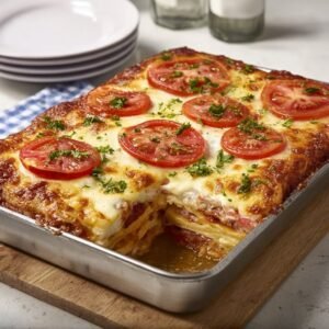 Lasanha de Pão de Forma Deliciosa