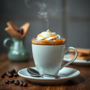 Pavê de Café Delícia com Caramelo