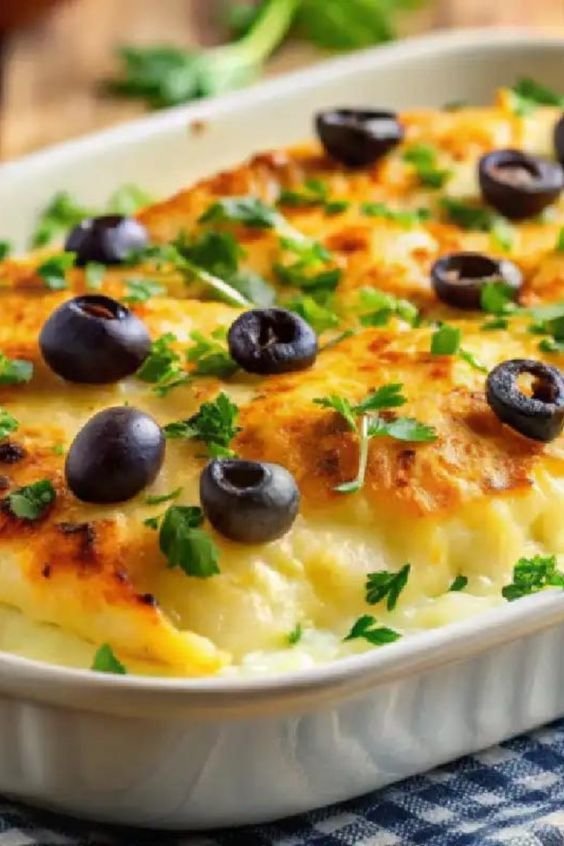 Receita Deliciosa de Escondidinho de Bacalhau