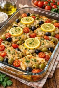 Filé de Peixe ao Forno Estilo Mediterrâneo: Uma Receita Irresistível