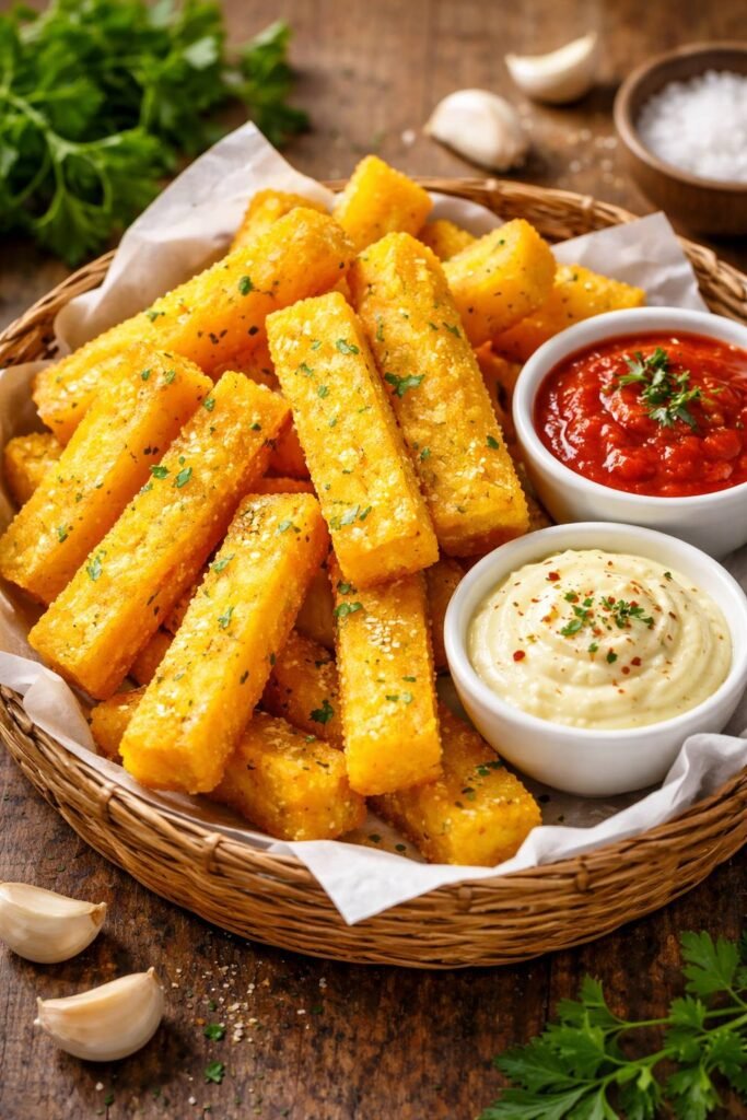 Polenta Frita Crocante: A Receita Perfeita para Apreciar em Qualquer Ocasião