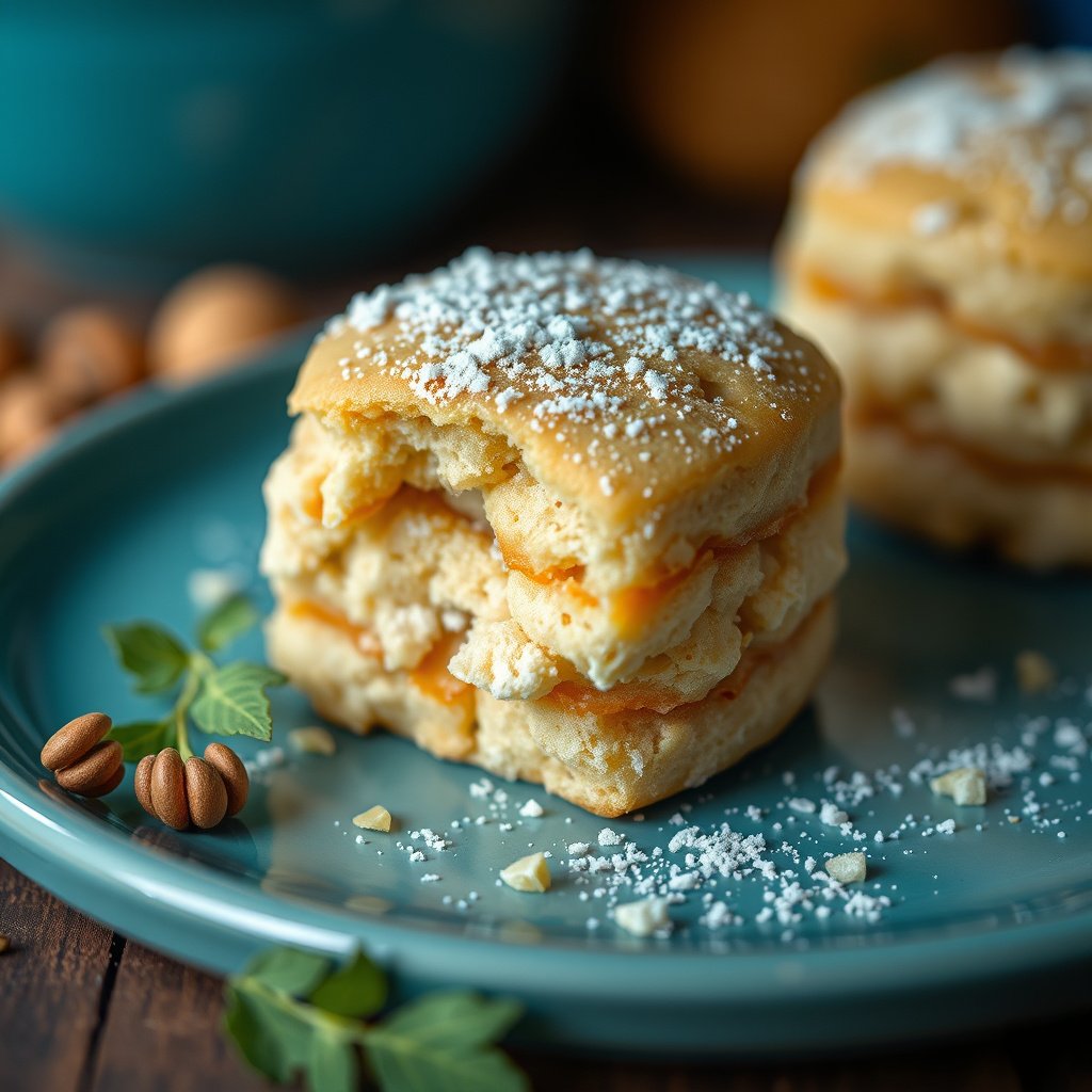Receita Deliciosa de Biscoito de Maçã e Amêndoas: O Lanche Perfeito