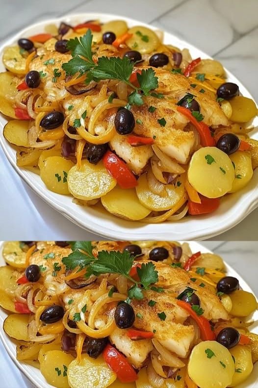Bacalhau à Portuguesa com Cebolada: A Receita Tradicional que Encanta