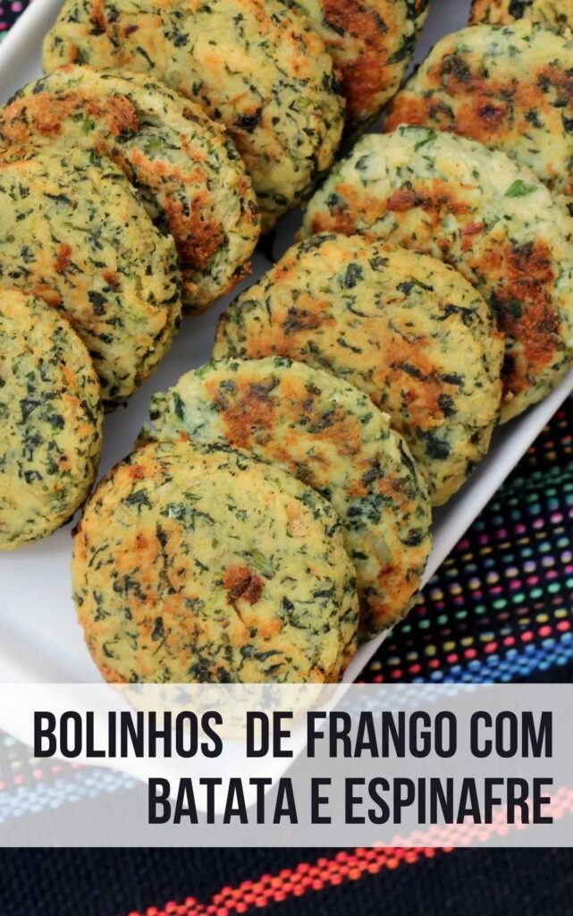 Bolinhos de Frango com Batata e Espinafre: Uma Receita Irresistível