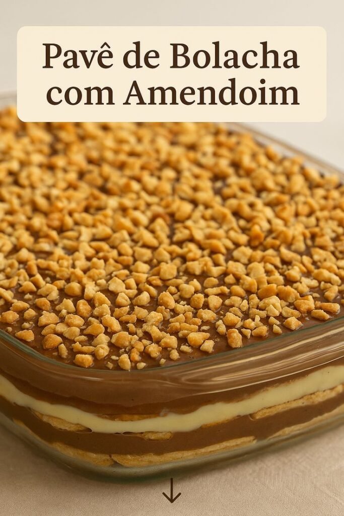 Pavê de Chocolate com Amendoim: A Receita Irresistível para Adoçar Seus Dias