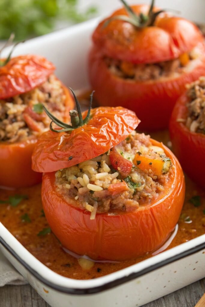 Tomate Recheado à Grega: Uma Receita Deliciosa e Nutritiva
