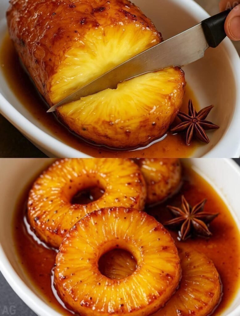 Deliciosa Receita de Abacaxi Assado no Forno com Canela