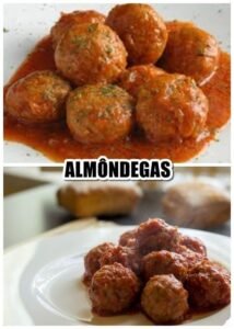 Almôndegas Tradicional de Carne Moída: A Receita Perfeita para o Seu Almoço
