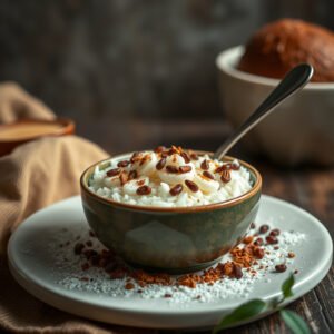 Arroz Doce com Coco Queimado: A Receita Perfeita para Adoçar Seus Dias