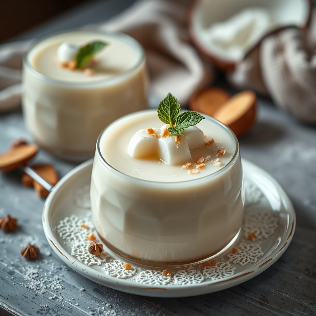 Delicioso Manjar de Coco com Ameixa na Travessa: A Receita Perfeita