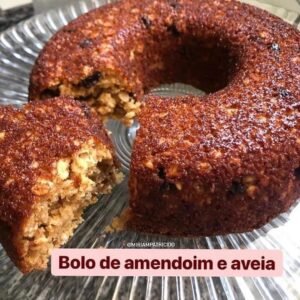 Bolo de Amendoim e Aveia: A Receita Perfeita para um Lanche Saudável