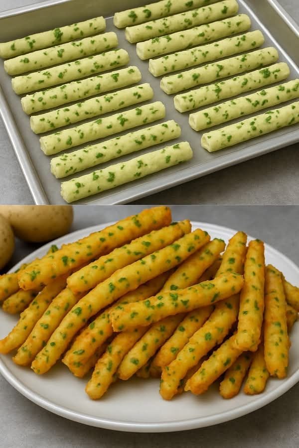 Deliciosos Palitos Crocantes de Batatas: A Receita Perfeita para Seu Lanche
